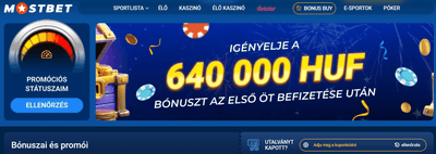 Üdvözlő bónusz és akciók